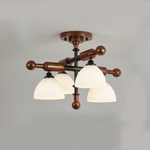 Rusticana Crossbeam Wood Ceiling Light - Lamp Outdoor