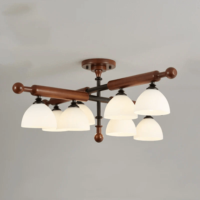 Rusticana Crossbeam Wood Ceiling Light - Lamp Outdoor