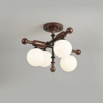 Rusticana Crossbeam Wood Ceiling Light - Lamp Outdoor