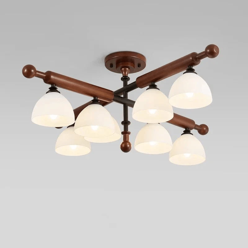 Rusticana Crossbeam Wood Ceiling Light - Lamp Outdoor