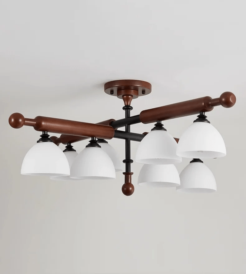 Rusticana Crossbeam Wood Ceiling Light - Lamp Outdoor