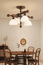 Rusticana Crossbeam Wood Ceiling Light - Lamp Outdoor