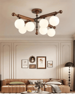Rusticana Crossbeam Wood Ceiling Light - Lamp Outdoor