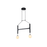 Xylocube Geometric Wood Globe Pendant Light - Lamp Outdoor