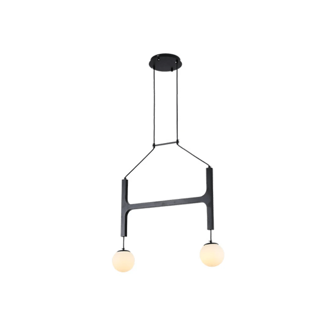 Xylocube Geometric Wood Globe Pendant Light - Lamp Outdoor