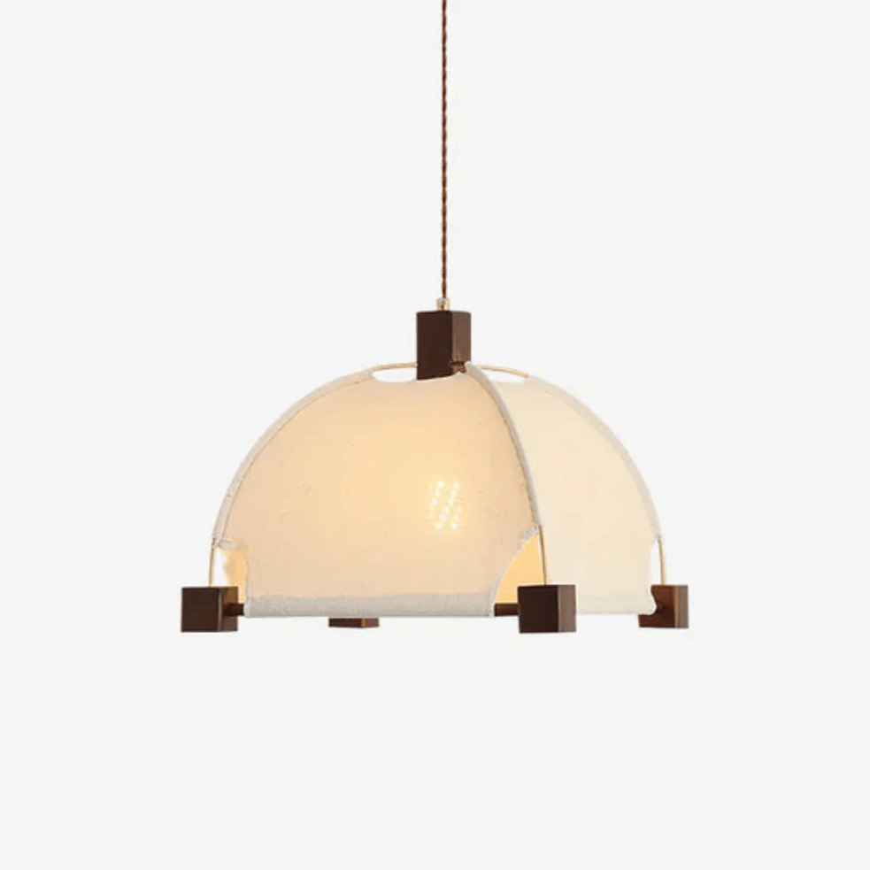 Phoebe Vintage Wood Pendant Lamp - Lamp Outdoor