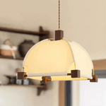 Phoebe Vintage Wood Pendant Lamp - Lamp Outdoor