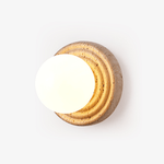 Echo Travertine Globe Wall Lamp - Letslighting