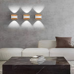 Unique Up and Down Lighting LED Waterproof Modern Exterior Wall Lights - Lamp Outdoor