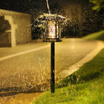 360° Multifunctional Solar Mosquito Killer Lamp with Waterproof, Dual Lighting Modes - Lamp Outdoor