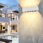 Outdoor Up Down Light LED Waterproof Exterior Aluminum Wall Lights - Lamp Outdoor