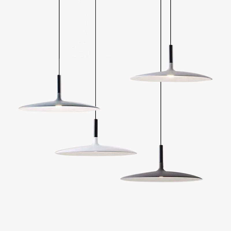 Rava Pendant Light Pan, Plate Shape Modern Design - Lamp Outdoor