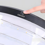 18.9-Inch H 1-Light Black Round Pier Mount Post Light - Lamp Outdoor