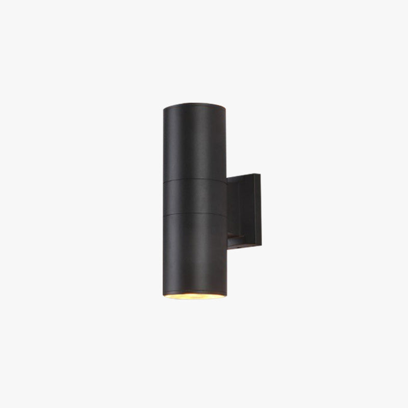 Ray Minimalist Double-headed LED Outdoor Wall Lamp Metal Glass Garden Corridor - Lamp Outdoor