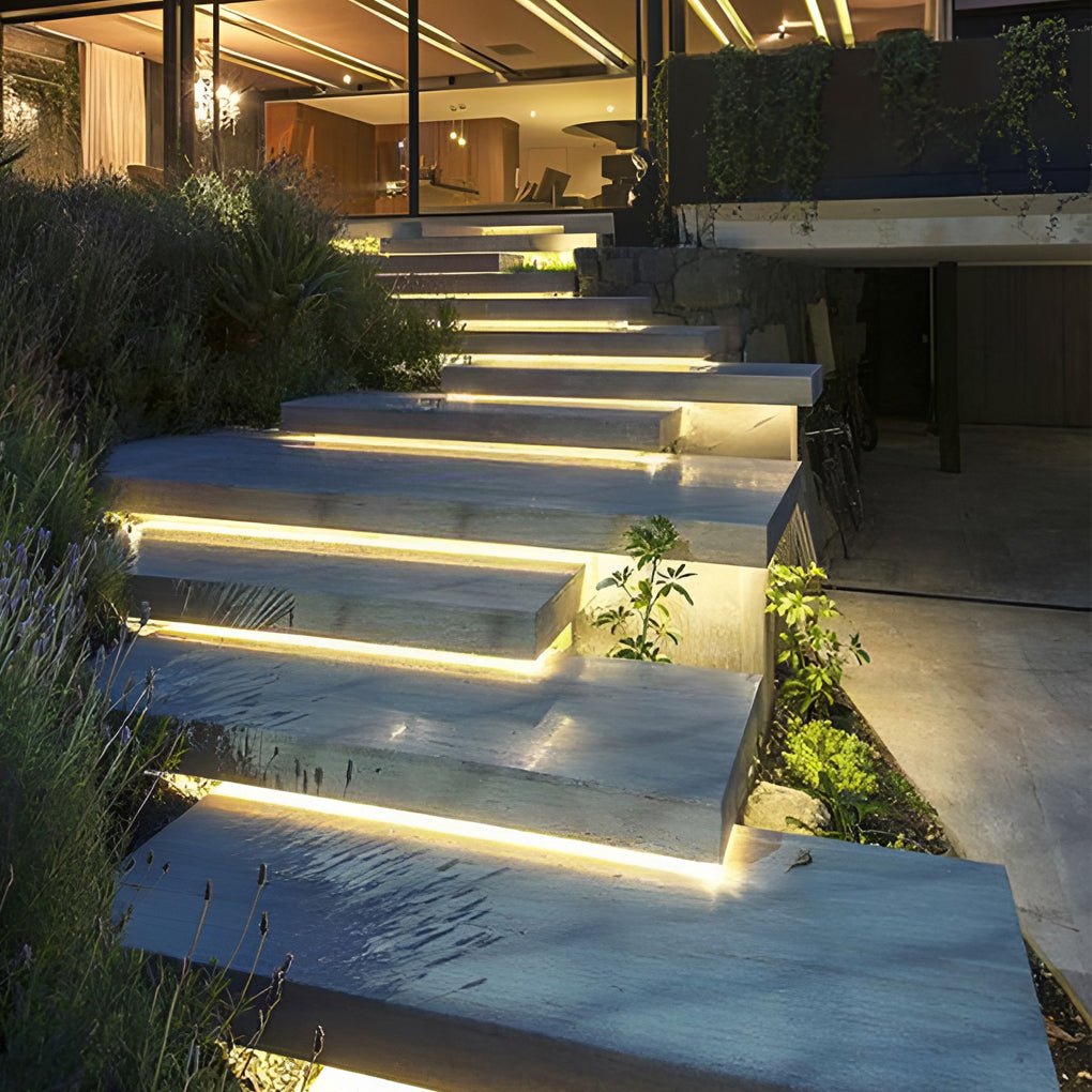 Flexible 197' LED Strip 24V Deck, Step & Stair Under Tread Lighting - Lamp Outdoor