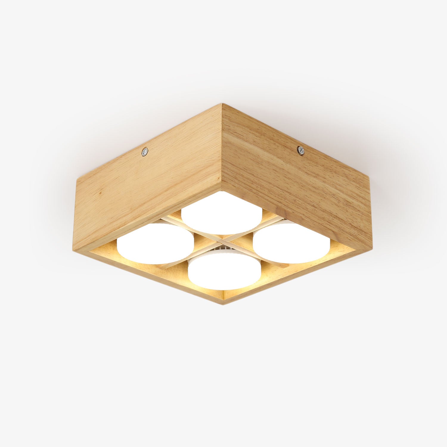 Eliza Minimalist Wood Ceiling Light - Lamp Outdoor