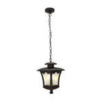 Retro Water Drops Glass Waterproof European Style Outdoor Chandelier - Lamp Outdoor