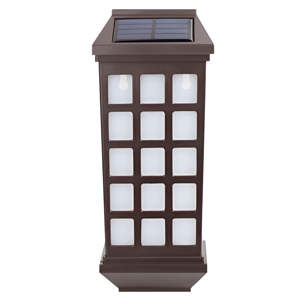 Solar LED Light-controlled Motion Sensor Modern Outdoor Wall Lamp - Lamp Outdoor