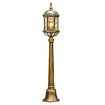 Vintage Golden LED Outdoor Pathway Light Luxury European-style Lawn Lamp - Lamp Outdoor