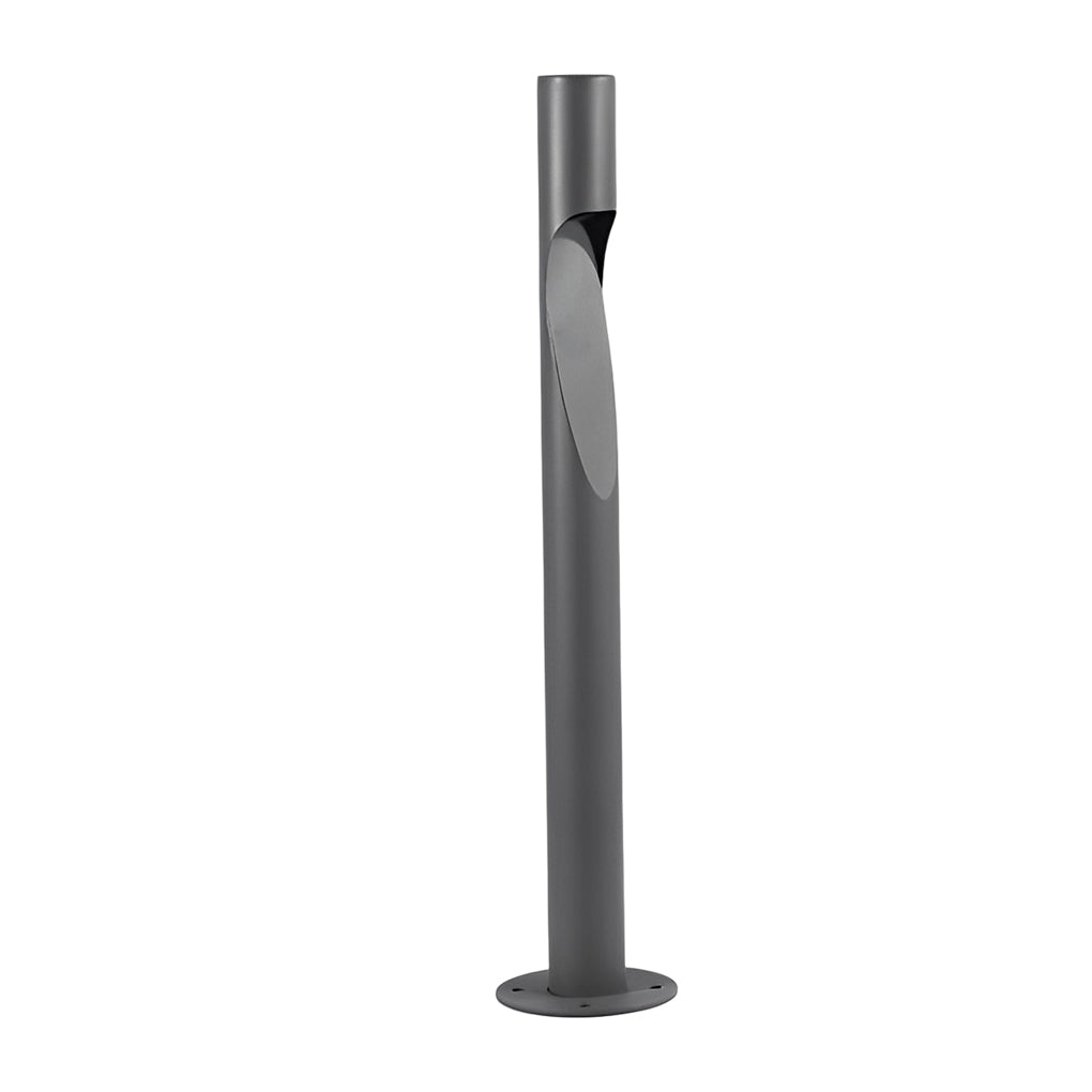 Gray Stainless Steel LED Outdoor Lamp Modern Pathway Lighting - Lamp Outdoor