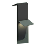 Modern Vertical LED Solar Pathway Lights Dual Panel Downlighting Design - Lamp Outdoor