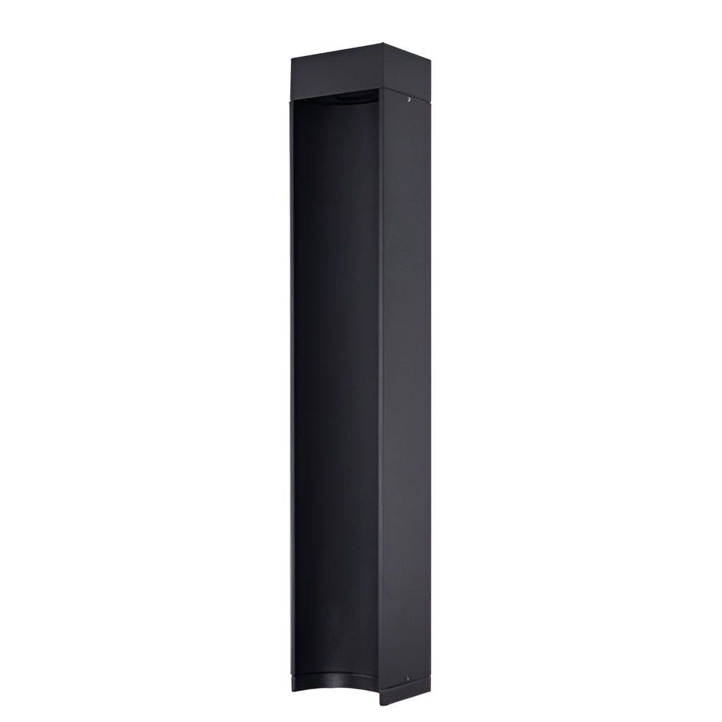 Modern 5W LED Black Outdoor Lawn Light with Open Front & Energy-Efficient - Lamp Outdoor