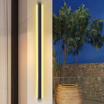 Waterproof Outdoor Long LED Linear Lights Black Modern Outdoor Wall Lighting - Lamp Outdoor
