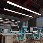 Noar Minimalist Rectangular LED Black Pendant Light, Acrylic - Lamp Outdoor