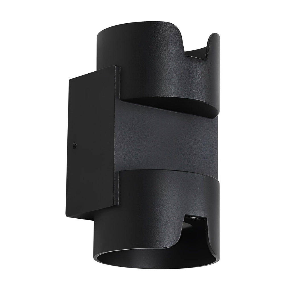 Waterproof Up and Down Light LED Black Modern Wall Washer Light Wall Lamp - Lamp Outdoor
