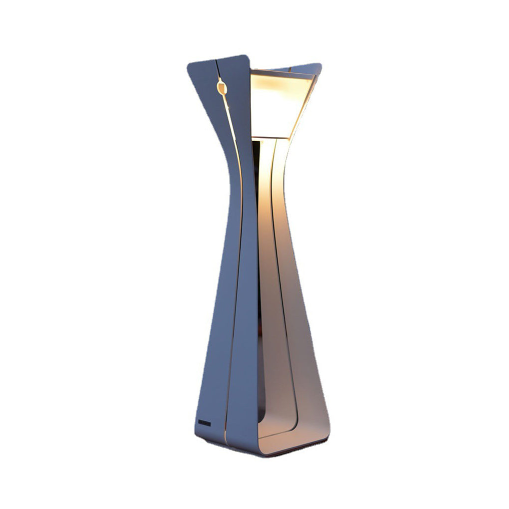 Sleek Stainless Steel Solar Pathway Lights - Lamp Outdoor