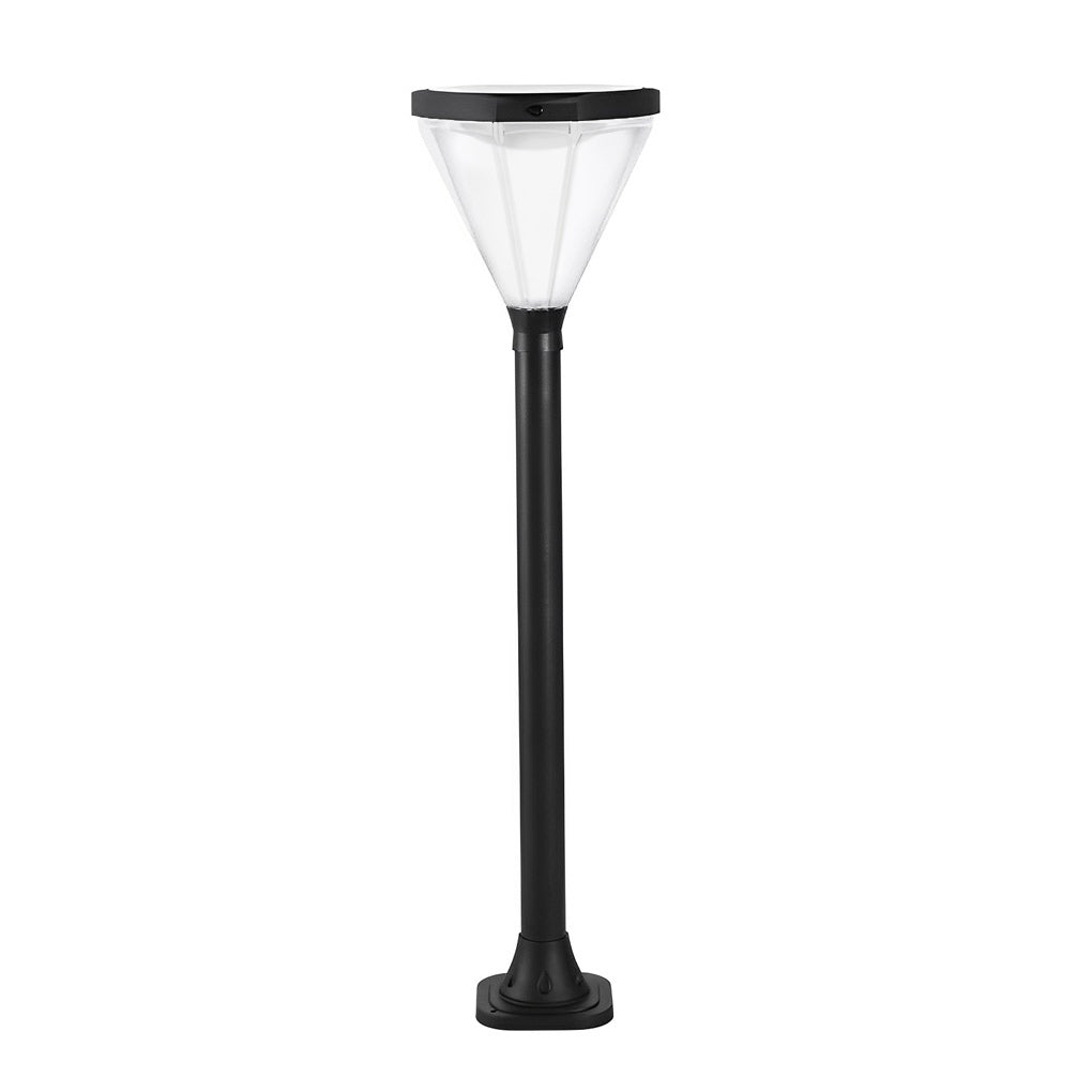Adjustable Modern Black Solar LED Lawn Lamp with Intelligent Light Control - Lamp Outdoor