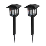 Vintage-Modern Solar Square Lawn Lights Waterproof, Durable Outdoor Lighting - Lamp Outdoor