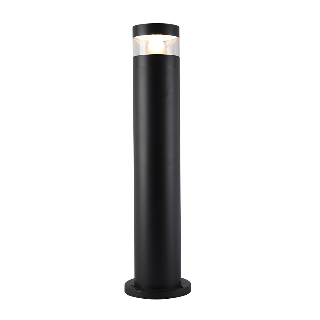 Cylindrical Creative Waterproof LED Black Modern Outdoor Pathway Bollard Lights - Lamp Outdoor