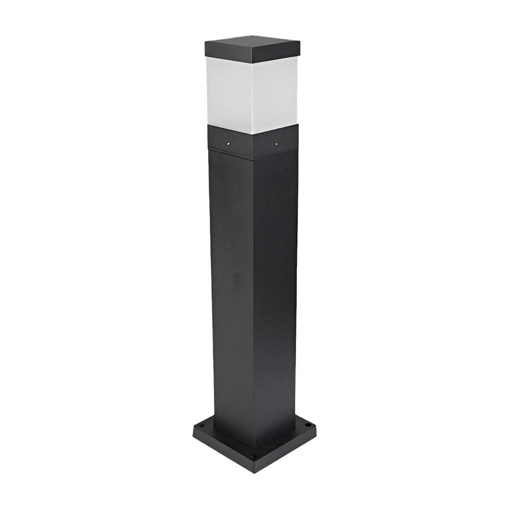 Minimalist Square LED Outdoor Light Modern Bollard Lights for Elegant Home Exterior - Lamp Outdoor