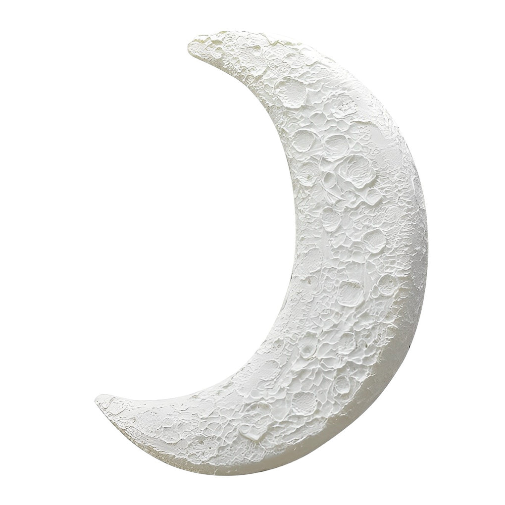 Creative Resin Moon Waterproof LED Modern Outdoor Wall Sconce Lighting - Lamp Outdoor