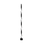 Linear Black LED Solar Powered Path Lamp Minimalist Outdoor Lighting - Lamp Outdoor