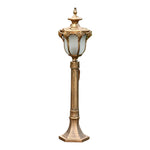 Traditional European-Style LED Outdoor Pathway Lamp Post - Durable & Waterproof - Lamp Outdoor