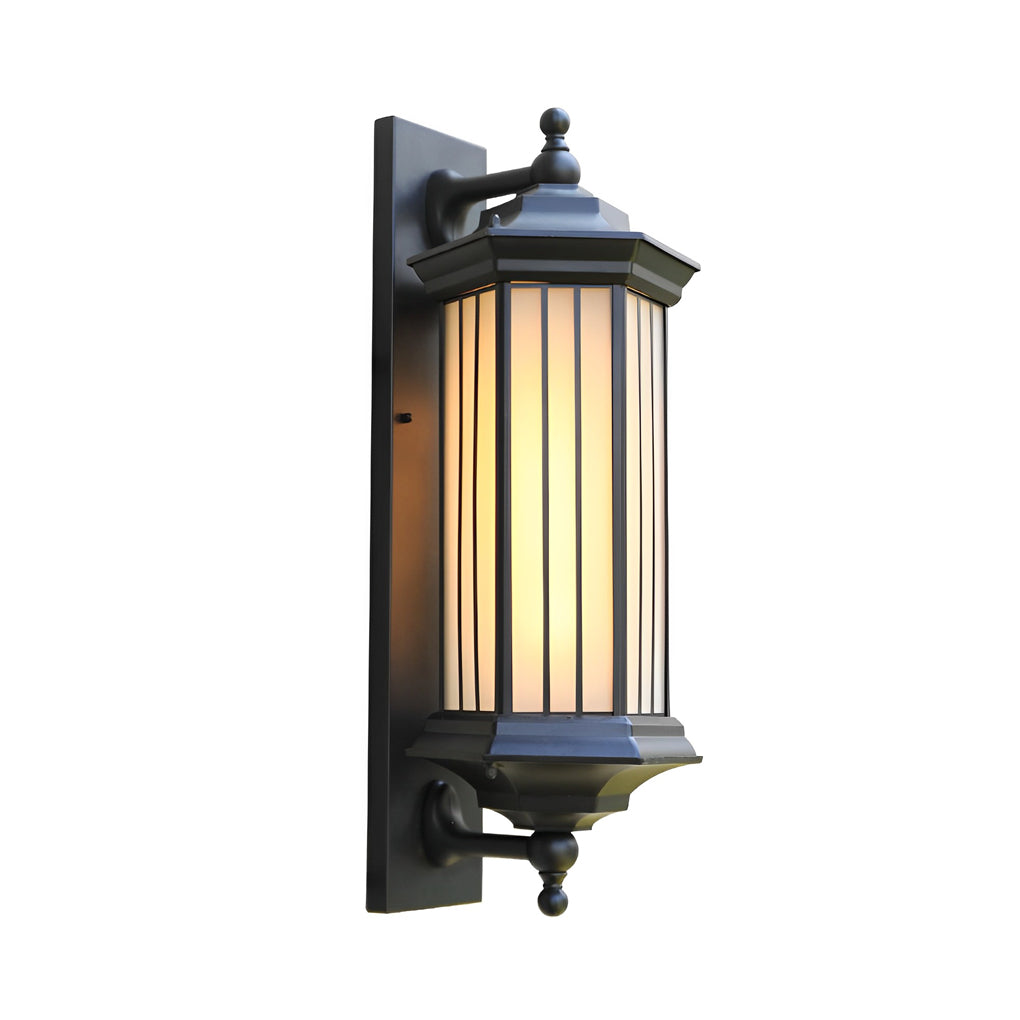 Retro Creative Outdoor Waterproof Black Modern Exterior Wall Lights - Lamp Outdoor