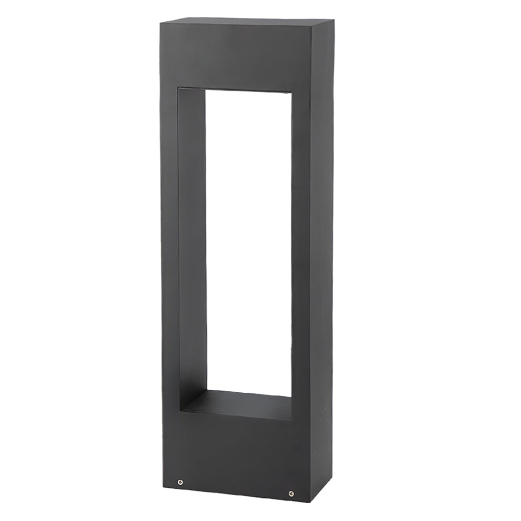 Rectangular Frame Slim LED Lawn Light Sleek and Durable Outdoor Illumination - Lamp Outdoor
