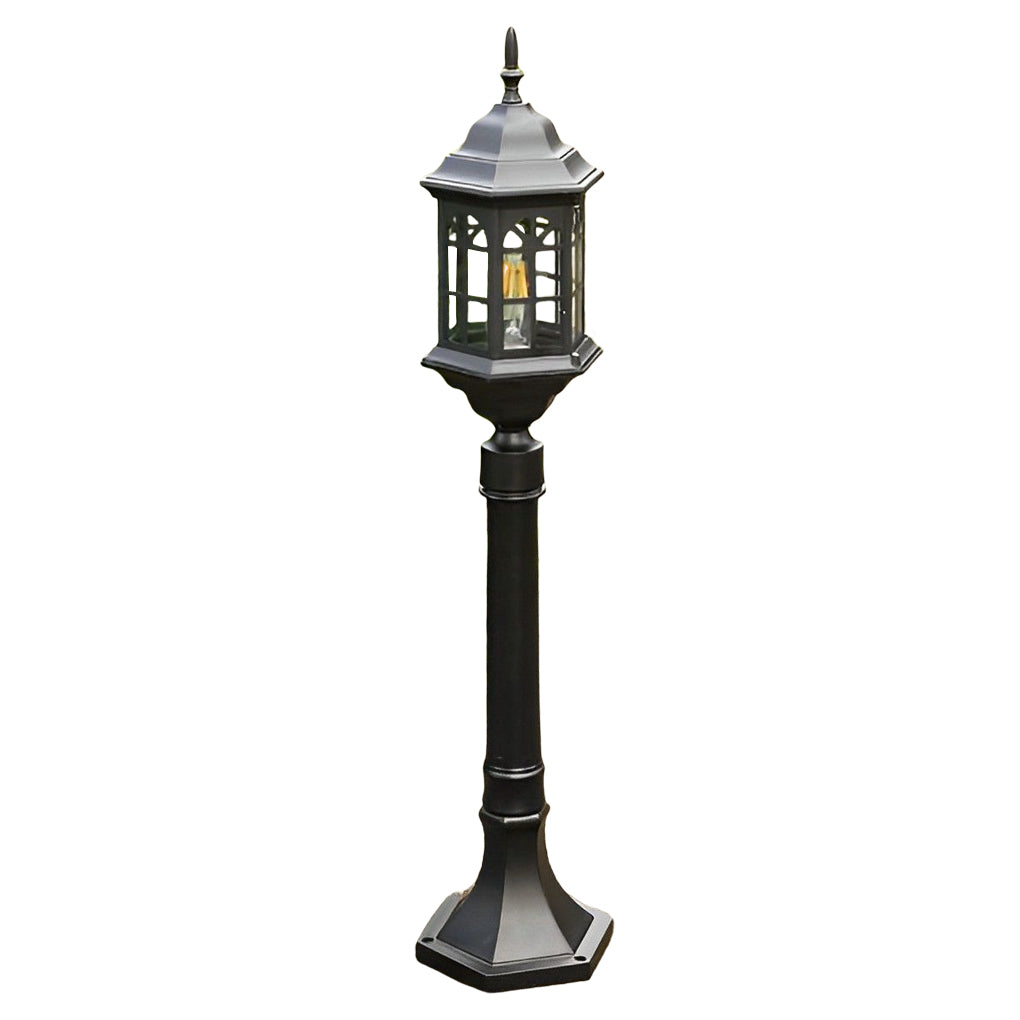 Elegant Slim Post LED Outdoor Post Lights Black/Bronze Pathway Lamps - Lamp Outdoor