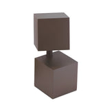 Modern Black Geometric Solar Lawn Light Waterproof & LED Illumination - Lamp Outdoor