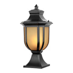Retro Minimalist Waterproof Aluminum European-style Pillar Lamp Post Lights - Lamp Outdoor