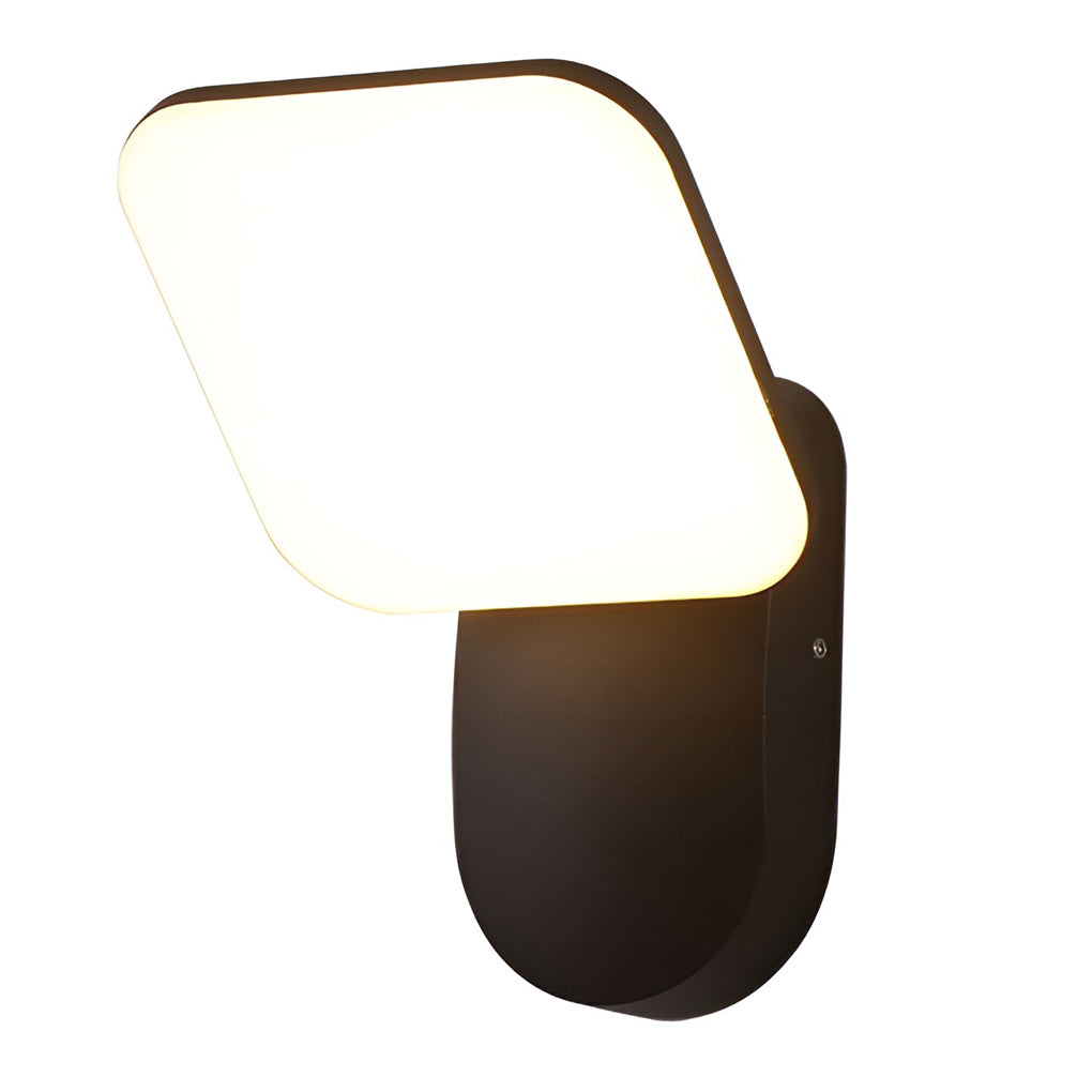Square LED 12w Waterproof Modern Outdoor Wall Lamp Wall Sconces Lighting - Lamp Outdoor