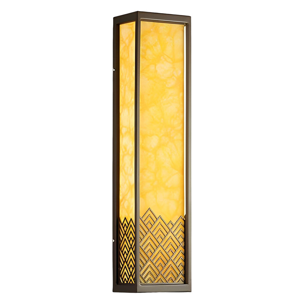 Vintage Waterproof Stainless Steel Brown Wall Lamp Exterior Lights - Lamp Outdoor