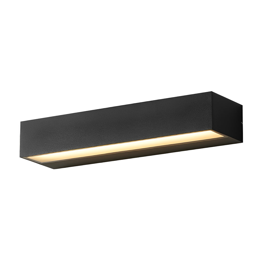 Minimalist Strip Waterproof LED Black Modern Outdoor Wall Washer Light - Lamp Outdoor