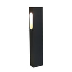 Modern 7W COB LED Pathway Light Black Rectangular Aluminum Outdoor Lawn Light - Lamp Outdoor