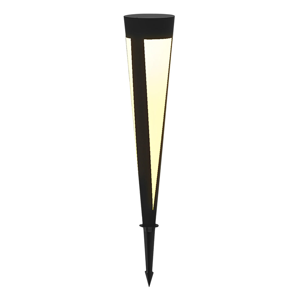 Round Gray Solar Outdoor Light Waterproof LED Lawn Lamp - Lamp Outdoor