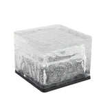2V Mount-Free Ice Cube Lights Colorful Modern Smart Solar Outdoor Step Lighting - Lamp Outdoor