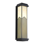 Waterproof Solar Powered Automatic Charging Outdoor Wall Lights with Remote - Lamp Outdoor