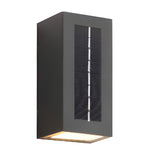 Rectangular Waterproof Up and Down Lights LED Solar Modern Wall Sconce Lighting - Lamp Outdoor